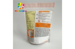 China Food Grade Plastic Pouches Packaging , Matt Stand Up Pouch Bags For Snack supplier