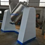 Multi Functional V Shaped Drum Mixer V Type Powder Mixer For Food Processing for sale