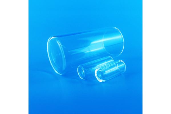 Od 30 Mm Fused Silica Tube With Round Flat Head At One End