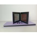 OEM Cosmetic Empty Eyeshadow Palette 1 Color 3 Color With Mirror Black Inner for sale