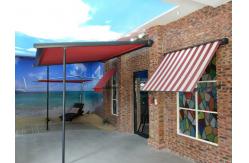 China Aluminum Retractable Window Awnings Drop Arm Canopy supplier