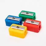 Triangle 5/16 Inch Portable Pencil Sharpener Red for sale