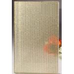 Customized Speciality Glass Good Light Transmittance Laminated Wired Glass Sold