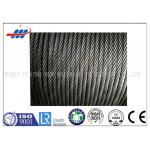 China 6-48mm Wire Gauge Strong Wire Rope Ungalvanized For Crane , High Strength manufacturer