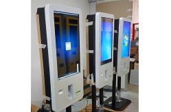 China Safe Interactive Digital Signage Kiosk / Indoor Self Service Banking Kiosk supplier