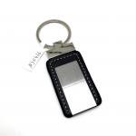 Classic Leather Keychain Holder With Customized Pattern Packaged In Polybag for sale