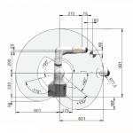 Compact flexible robot electronics industrial application KUKA KR 4 AGILUS mini industrial robot
