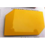 Interior Decoration Fireproofing Glossy Yellow 3mm ACM Panel for sale
