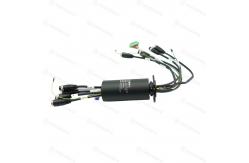 China 1 Passage Customized Slip Rings 8 Circuits 10A 21 Circuits Signals Encoder Signal supplier