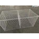 100x80mm Galvanized Hexagonal Chicken Wire Mesh Metal Wire Mesh Gabion 2x1x1m Box Mesh for sale