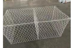China 100x80mm Galvanized Hexagonal Chicken Wire Mesh Metal Wire Mesh Gabion 2x1x1m Box Mesh supplier