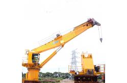 China 26M Electric 8T Telescopic Boom Offshore Ship Deck Cranes supplier