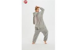 China Long Ears Fleece Kigurumi Onesie Women Adult Animal Christmas Cosplay supplier