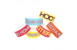 China Custom Tyvek Wristband for Events Waterproof and Bar Coding Included supplier