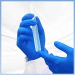 China Navy Blue Nitrile Gloves Food Safe Medical Grade Nitrile Gloves manufacturer