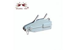 China 800kg Rated Capacity Wire Rope Winch , Small Electric Winch  Lever Power Source supplier