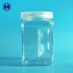 Food Grade Plastic Storage Jars With Screw Lids Airtight Leakage Proof for sale