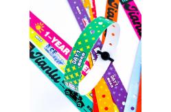China Custom PVC Wristbands with Logo Waterproof for Events supplier