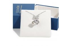 China Recyclable Cardboard Necklace Bracelet Box Blue Cardboard Sliding Drawer Box supplier
