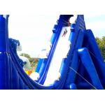 Funny And Exciting Jungle Inflatable Rampage Water Slide For Amusement Games