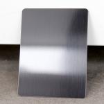 Black Brushed Stainless Steel Sheet Four Feet SS Plate for sale