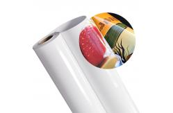 China Waterproof Inkjet Polypropylene Poster Banner 200mic Matte PP Synthetic Paper Roll supplier