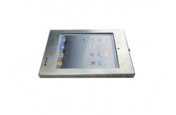 China Stainless Steel Metal Tablet Enclosure Secure Ipad Kiosk Vesa Mount For Pad supplier