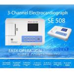 Large TFT Screen Ecg Portable Machine , SE508 3 Channel Digital Ecg Machine for sale