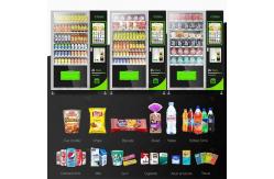 China Healthy Food Automatic Combination Snack And Drink Vending Machine With Touch Screen supplier