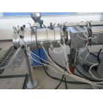 Water Pe Pipe Extrusion Line / Making Machinery , Bule Plastics Extrusion Machinery