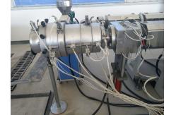 China LDPE HDPE Plastic Pipe Extrusion Line , Water PE Pipe Extrusion Machine CE ISO9001 supplier