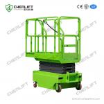 Small Size Mini Mobile Scissor Lift 3 Meters Height For Cleaning for sale