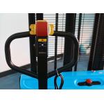 custom Electric Pallet Jack Stacker Forklift 1600mm Hight Pedestrian Power