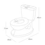 Eco Friendly Baby Potty Toilet with EN-71 Certificate Customized Logo Print Design
