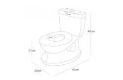 China Eco Friendly Baby Potty Toilet with EN-71 Certificate Customized Logo Print Design supplier