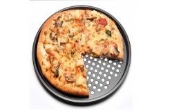 China                  Rk Bakeware China Manufacturer-12 Super Perforated Aluminum Pizza Disk              supplier