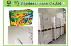 China One Side Coated White Cardboard Sheets For Packaging Boxes Eco Friendly supplier