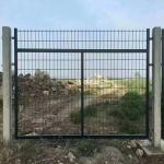 1.2m Post Height Welded Mesh Fence With Steel Post And 50x50mm Size for sale
