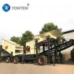 Mobile Rock Stone Crusher Plant Portable Quarry Crushing Line for sale