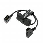 Alvin'S Cables D Tap Female To D-Tap Male Extension Cable With Switch For V-Mount Battery 12inches/30cm for sale