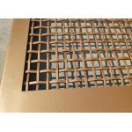 Velp Antique Brass Architectural Metal Mesh SS316 Crimped Wire Mesh