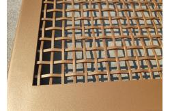 China Velp Antique Brass Architectural Metal Mesh SS316 Crimped Wire Mesh supplier