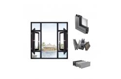 China 0.8-1.2mm Thickness Aluminum Window Profiles Set 6063 supplier