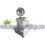 High Efficient Hemp Extraction Machine BB PLC Wash And Dry Extraction Basket Centrifuge for sale