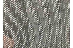 China Crimped Facade Cladding Decorative Woven Metal Mesh Black supplier