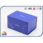 4C Printing Hinged Lid Gift Box Matte Lamination With Cardboard Insert for sale