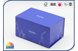 China 4C Printing Hinged Lid Gift Box Matte Lamination With Cardboard Insert supplier