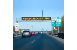 China Custom P25 LED Traffic Variable Message Sign for Highway City Road supplier