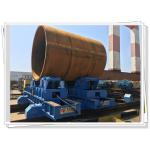 Offshore Foundation Pin Piles Welding Turning Roller With Steel Wheel