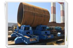 China Offshore Foundation Pin Piles Welding Turning Roller With Steel Wheel supplier